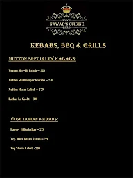 Nawab's Cuisine menu 5