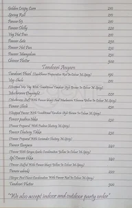 The Regent Veg Restaurant menu 4