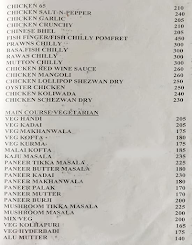 Sai Darshan menu 2