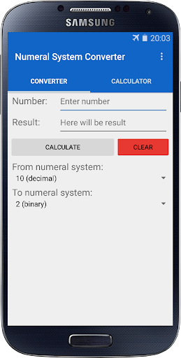 Numeral System Calculator