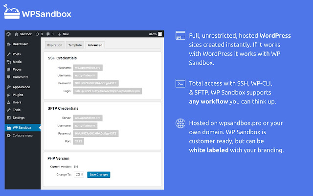 WP Sandbox