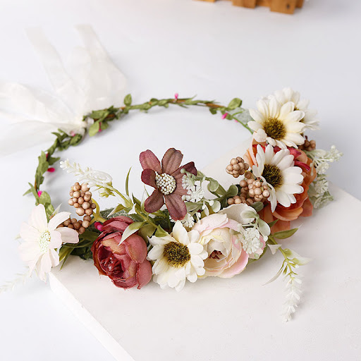 Title 6, Sen Series Wreath Headwear Photography Props