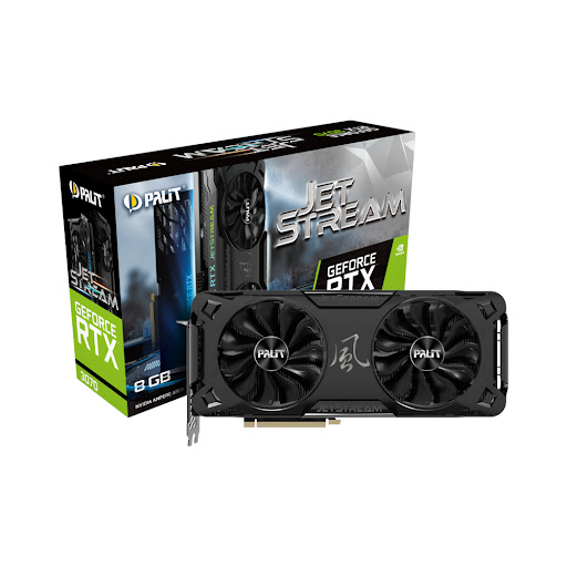 Card màn hình Palit RTX3070 JETSTREAM 8GB 8GB GDDR6 