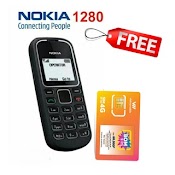 [Siêu Rẻ] Điện Thoại Nokia 1280 Giá Rẻ, Chính Hãng, Main Zin Tặng Kèm Sim 4G - Bảo Hành 12 Tháng