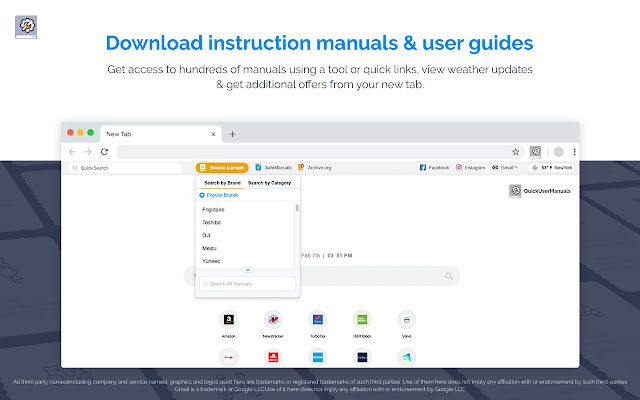 Quick User Manuals BETA EXTENSION