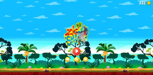 Screenshot Zig and Sharko & marina run 2