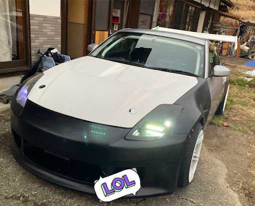 フェアレディz Z33のatドリ車 極音電子ホーン N Style Ledバーライト 燃えるなよに関するカスタム メンテナンスの投稿画像 車 のカスタム情報はcartune