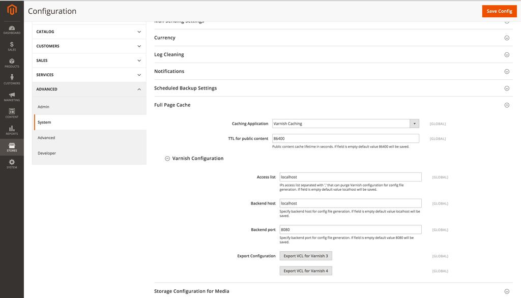 Varnish cache in Magento 2