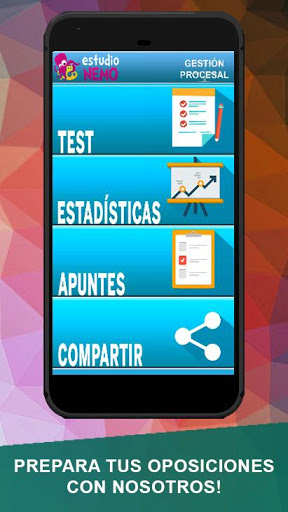 Screenshot Test Gestión Procesal