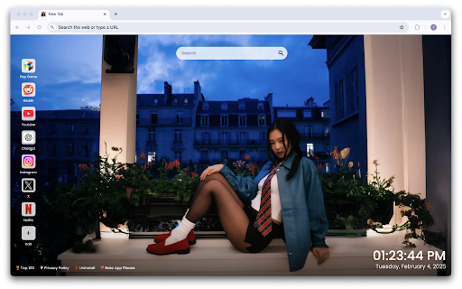 Jennie wallpapers New Tab 🎯 Preview 7