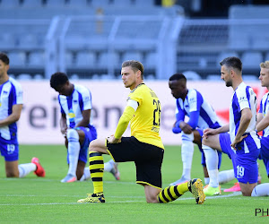 📷 Le geste des joueurs de Dortmund et de Berlin pour rendre hommage à George Floyd