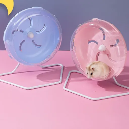 Hamster Exercise Wheel Pet Jogging Wheel Sports Running Ball Hamster Accessories Toys Small Animals Rat Chinchilla Wheel