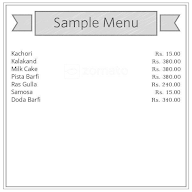 Rahul Sweets & Caterers menu 1