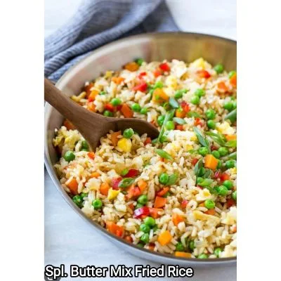 Special Butter Mixed Veg Fried Rice