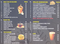 Prem Singh Tea menu 1