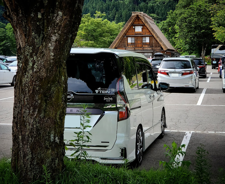 セレナのドライブ・千里浜なぎさドライブウェイ・白川郷・夏休み旅行に関するカスタム事例の投稿画像3枚目