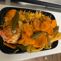 Steam Fish (Large Red Snapper)