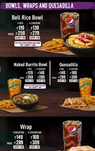 Taco Bell menu 2