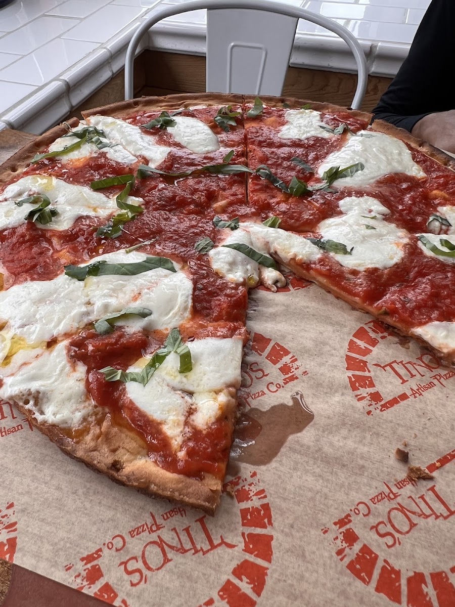 Gluten-Free at Tino's Artisan Pizza Co.