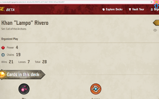 DecksOfKeyforge.com redirect.