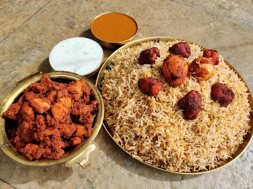 Boneless Chicken Biryani Family Pack