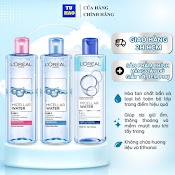 Nước Tẩy Trang Loreal Micellar Water Làm Sạch Sâu 95/400Ml