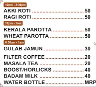 The Rameshwaram Cafe menu 3