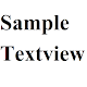 Download sample textview example For PC Windows and Mac 1.0