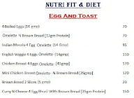 Nutri Fit & Diet menu 1