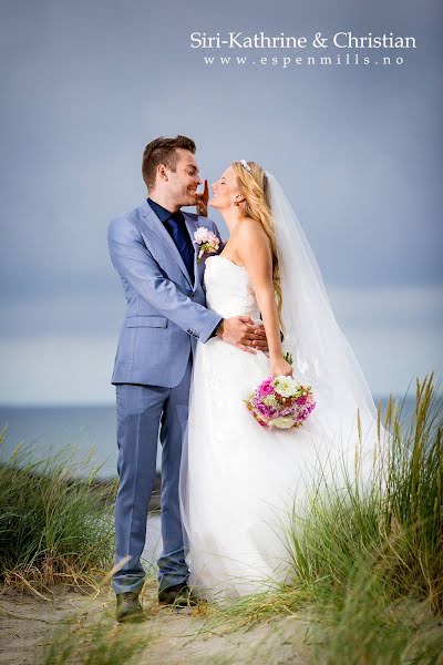 Wedding photographer Espen Mills (espenmills). Photo of 14 May 2019