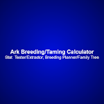 Cover Image of Download Breeding/Taming Calculator: Ark Suvivial Evolved  APK