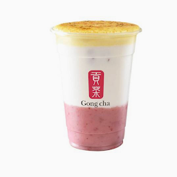 Creme Brulee Strawberry Latte