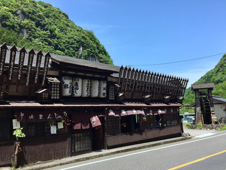 bBのドライブ・耶馬渓・蕎麦饅頭・キレイな川に関するカスタム事例の投稿画像2枚目