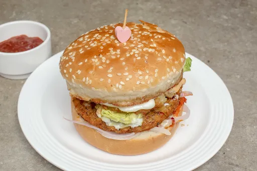 Veg Double Decker Burger