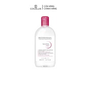 [Cocolux] Nước Tẩy Trang Bioderma Sensibio H2O - Hồng +Vat