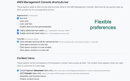 Cloud Pegboard AWS Console Enhancer