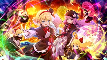 「東方ソシャゲ！」のメインビジュアル