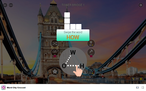 Word City Crossed - Travel the globe by forming words! Preview 2