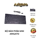 Bàn Phím Máy Tính Mini Tika / Arigato Có Dây Usb (A1000) - Bảo Hành 6 Tháng