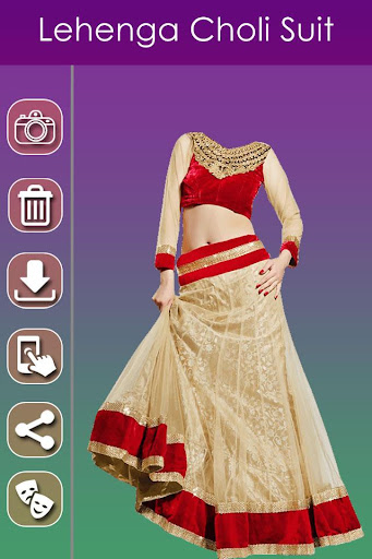 Lehenga choli Photo Suit