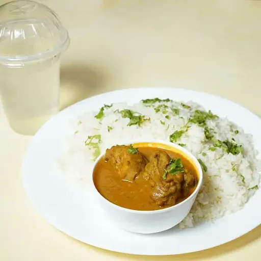 Chicken Dalcha Rice With Lemonade