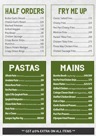 Haristo Pizzeria menu 1