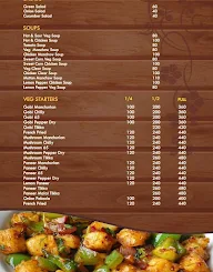 Golden Green Palace menu 2