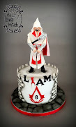 The last cake Nessie Peeva made themed Assassins Creed.
