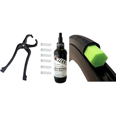 Vittoria Air-Liner Tubeless Road Kit - 2 Inserts Tire Sealant Pliers and Clips Small 25mm