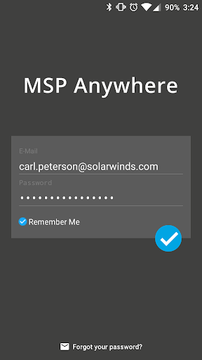 MSP Anywhere Console