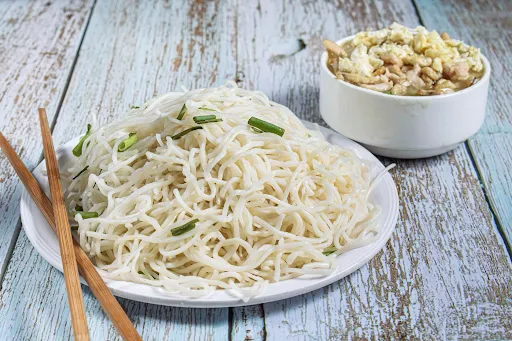 Egg Chicken Gravy Noodles