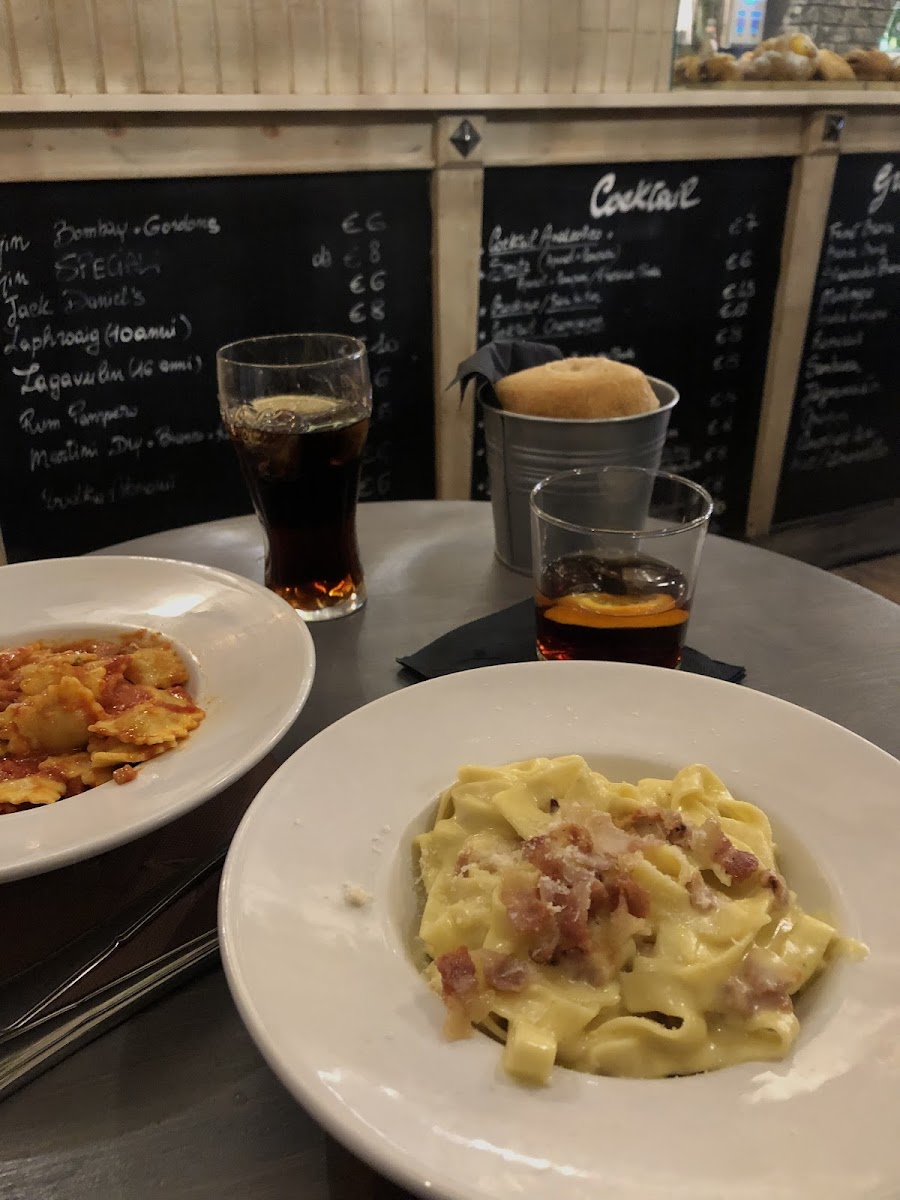 Gluten-Free Pasta at Bistrò