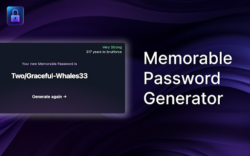 Memorable Password Generator