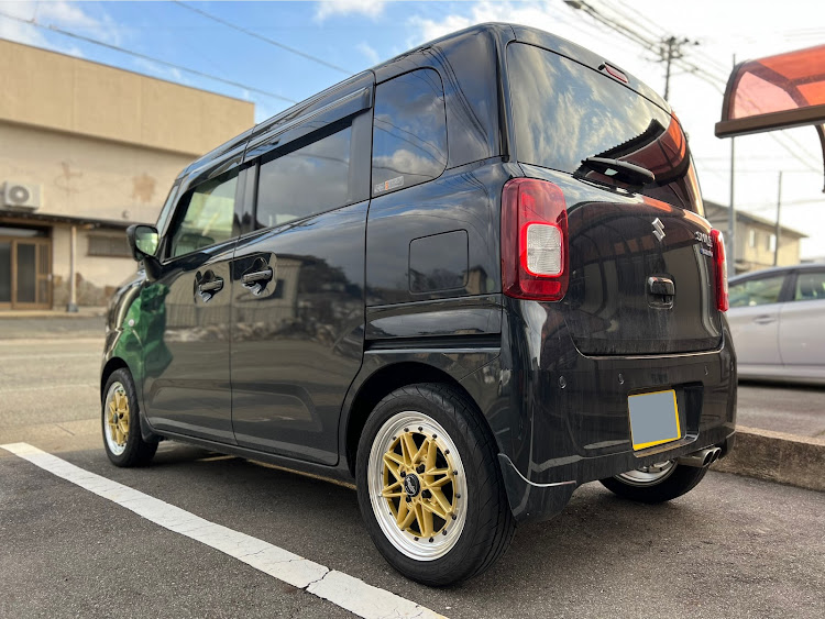 ワゴンRスマイルのMX91S・タイヤ交換・workwheelsに関するカスタム事例の投稿画像1枚目